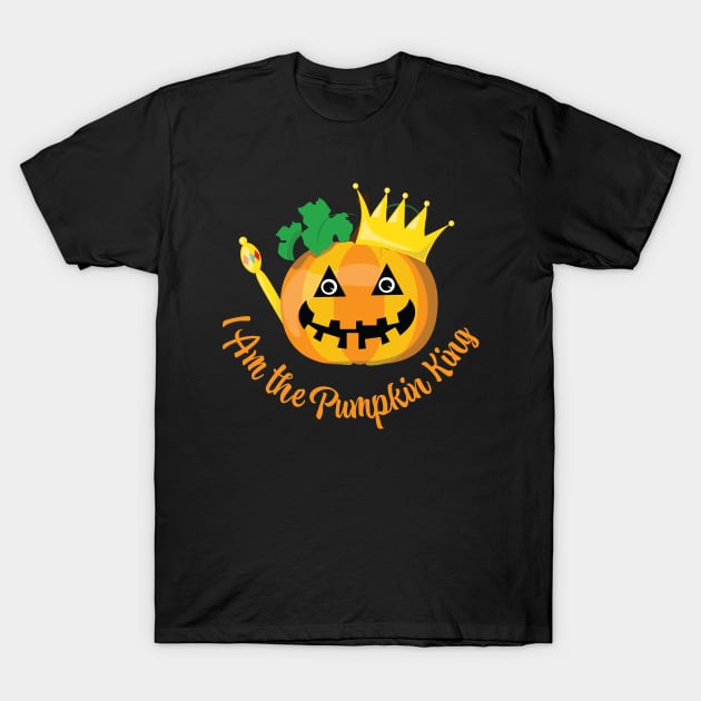 I Am the Pumpkin King T-Shirt by UndergroundOrchid